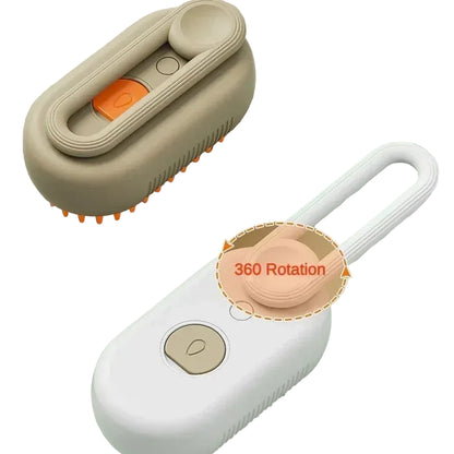 Brosse de toilettage vapeur 2-en-1