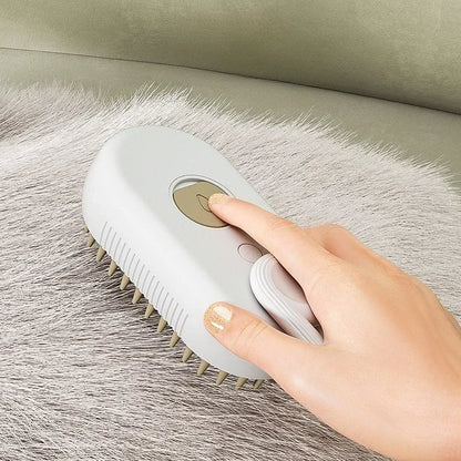 Brosse de toilettage vapeur 2-en-1