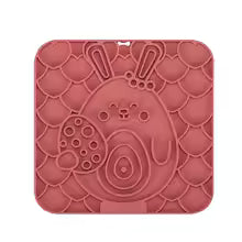 Tapis de léchage en silicone pour chien