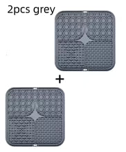 Tapis de léchage en silicone pour chien