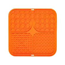 Tapis de léchage en silicone pour chien